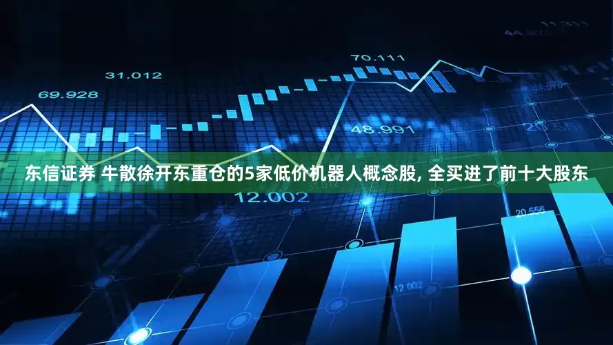 东信证券 牛散徐开东重仓的5家低价机器人概念股, 全买进了前十大股东