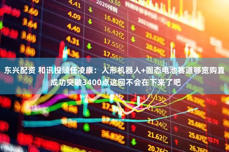 东兴配资 和讯投顾任凌康：人形机器人+固态电池赛道够宽购直 成功突破3400点这回不会在下来了吧