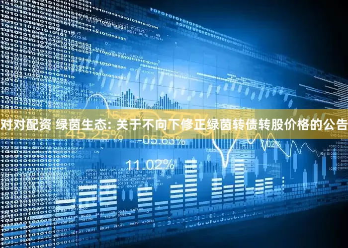 对对配资 绿茵生态: 关于不向下修正绿茵转债转股价格的公告