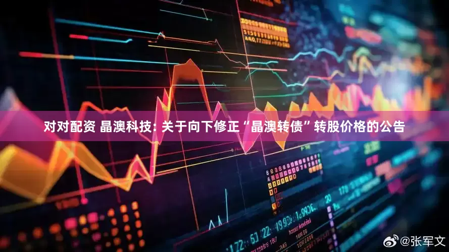 对对配资 晶澳科技: 关于向下修正“晶澳转债”转股价格的公告